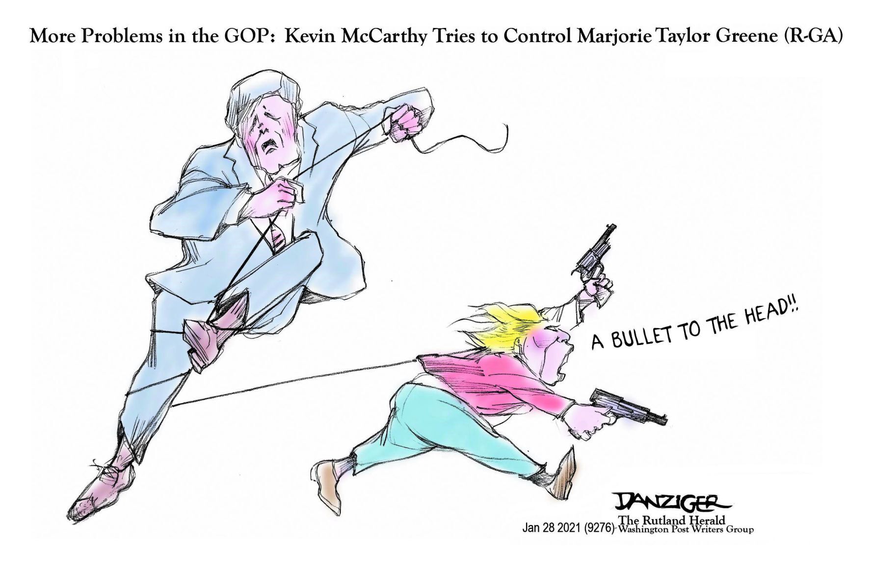 Jeff Danziger cartoon